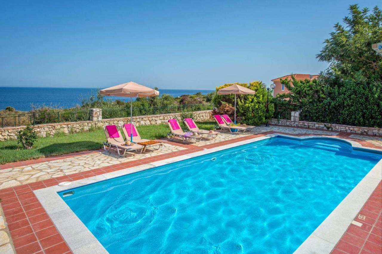 Villa Skala Seaview By Villa Plus Spathíon Eksteriør bilde